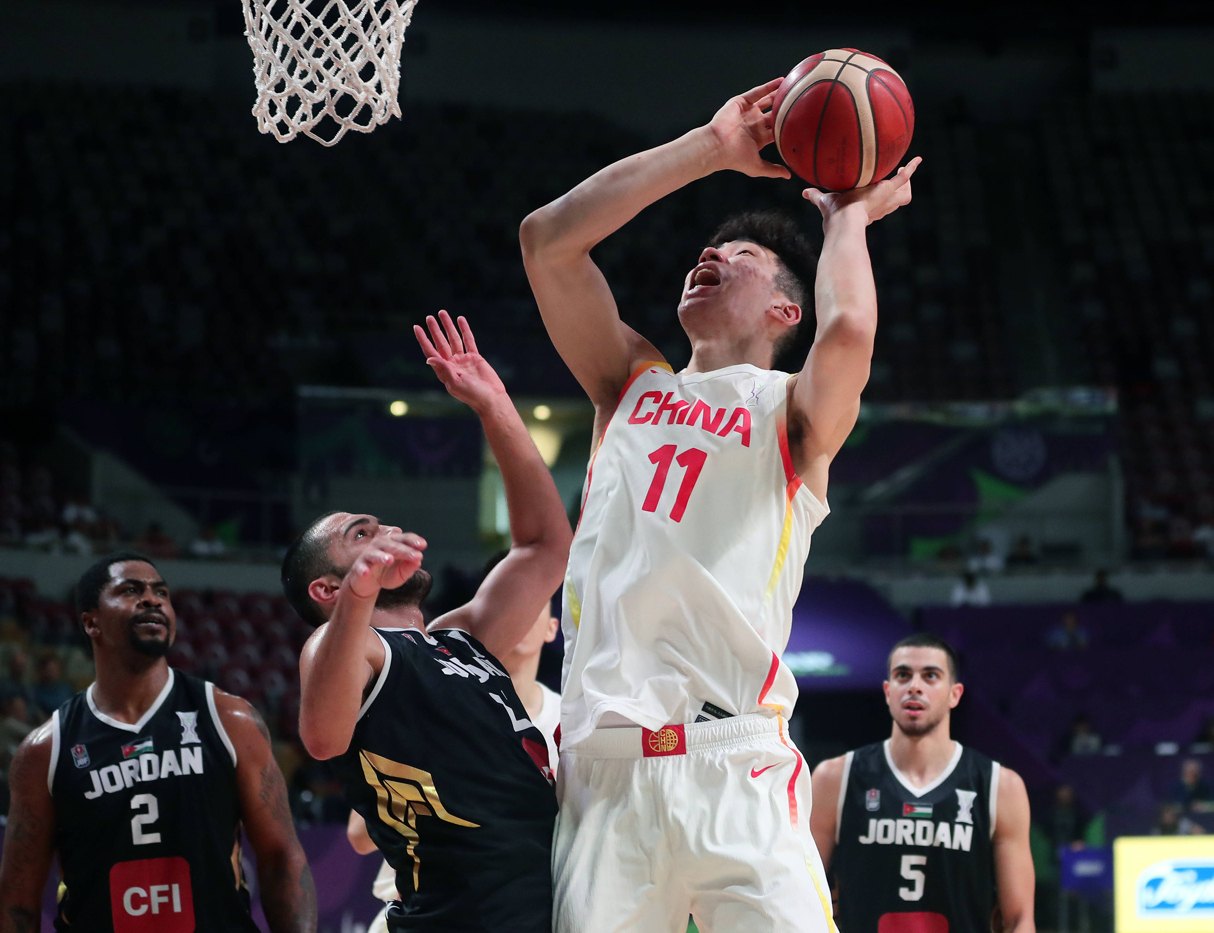 亚洲杯篮球锦标赛：中国队晋级前八强